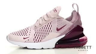 Nike Women’s Air Max 270 RoseWinequot [upl. by Nadeau]