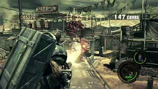 Resident Evil 5 Gold Edition The Mercenaries Reunion Public Assembly 1024K 2 1427 [upl. by Shanley]