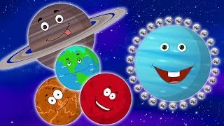 pianeti Canzoni imparare i pianeti canzone vivaio sistema solare Preschool Rhyme Planets Songs [upl. by Ierdna26]