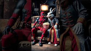 Deadpool Uncovers the TRUTH About That Sneaky Bunny🍿🐰 deadpool superherocomedy marvel [upl. by Athallia]