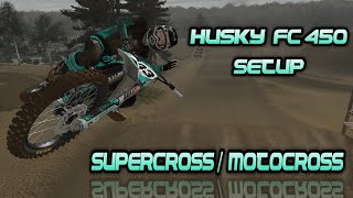 Husqvarna FC450  Husky Setup MX Bikes Supercross  Motocross [upl. by Cesaria]