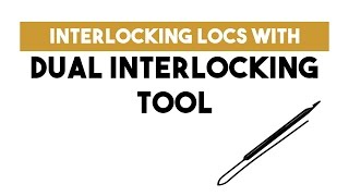 Interlocking Locs With The Dual Interlocking Tool [upl. by Trinidad]