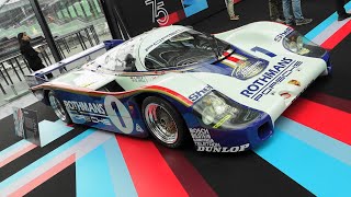 Porsche 956  J Ickx  D Bell 17  Retro Classics 2023  Stuttgart [upl. by Ransome]