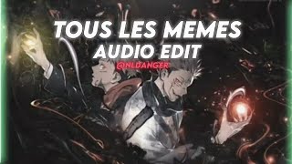 Tous les memes  stromae  audio edit [upl. by Entruoc]