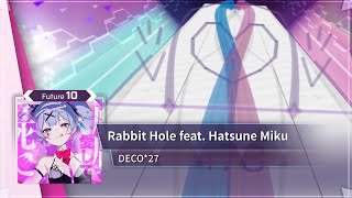 Arcaea Fanmade DECO27  Rabbit Hole feat Hatsune Miku  FTR 10 [upl. by Salvidor]