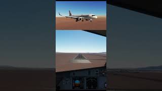 AIRBUS A320NEO INIBUILDS  JETSMART  CCAWV  LANDING AT CALAMA CHILE  FLIGHT SIMULATOR 2020 [upl. by Espy300]