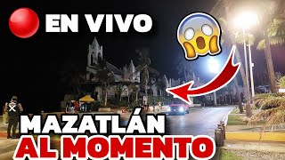 MAZATLÁN SINALOA AL MOMENTO Así se encuentran las calles esta noche [upl. by Viafore115]