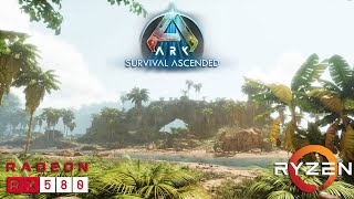 ARK Survival Ascended  RX 580  All Settings Tested  Unreal Engine 5 [upl. by Jephum]