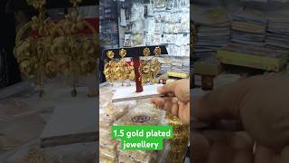 15gold plated jewellery expensive oll new collection fashionaccessories jewellery viralvideo [upl. by Rodmann298]