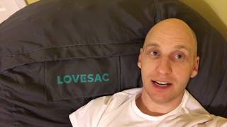 Lovesac Citysac Unboxing and Review [upl. by Cychosz]