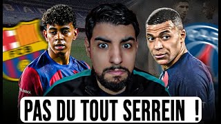 Je suis pas TOTALEMENT Confiant pour le Barça   Avant  match Retour  Barça vs PSG [upl. by Ainna]