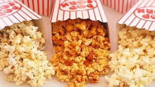 Microwave Popcorn Made in a Paper Bag inclu Caramel Corn Gemmas Bigger Bolder Baking 110 [upl. by Eciuqram401]