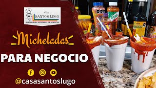 MICHELADAS ⭐RECETA PARA NEGOCIO⭐ [upl. by Nannoc550]