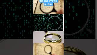 Magnifying glass magnifyingglass glass experiment physics subscribe [upl. by Melony495]