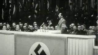 1943 Goebbels fordert den quotTotalen Kriegquot [upl. by Roxane]