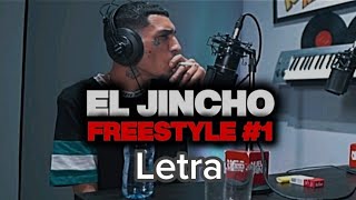 El Jincho ft Dj Scuff Freestyle 26 Letra [upl. by Llertniuq773]