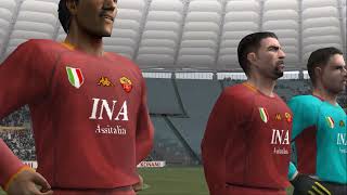 PES 6 Gameplay PS2 PCSX2 Serie A 200102 Option File link in description [upl. by Rezzani]