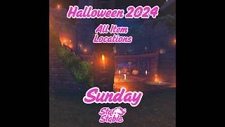 Star Stable Online 🗺️ Sunday’s Halloween Item Locations 🎃 [upl. by Durham]