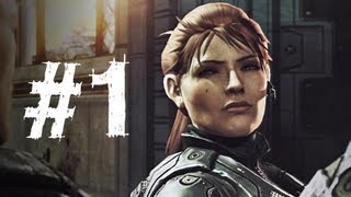 Gears of War Judgment Gameplay Walkthrough Part 1  Intro  Campaign Chapter 1 [upl. by Ayitahs]