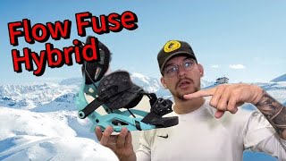 Flow Fuse Hybrid Snowboard Bindings The Best Rear Entry Binding On the Market [upl. by Kyrstin]