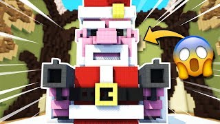 ¡PAPA NOEL LEGENDARIO ARMADO HASTA LOS DIENTES 😂😱 MINECRAFT BUILD BATTLE 15 [upl. by Aneema]