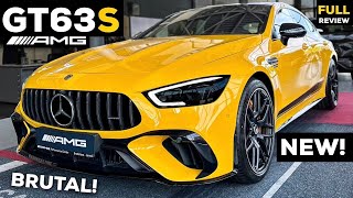 2023 Mercedes AMG GT 63 S 4 Door NEW FACELIFT BRUTAL Sound V8 FULL InDepth Review Exterior Interior [upl. by At]