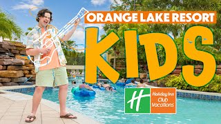 ORANGE LAKE RESORT FOR KIDS 🎸HOLIDAY INN CLUB VACATIONS [upl. by Bradstreet]