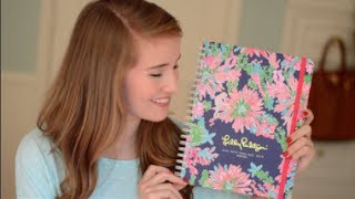 Lilly Pulitzer 20142015 Planner Review [upl. by Ayouqat383]