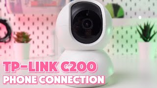 How to Connect TPLINK Tapo C200 Camera to Phone Easy Guide for Pairing [upl. by Yboj]