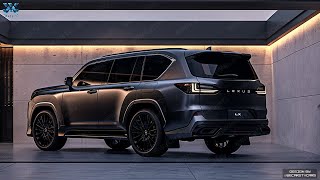 A New 2025 Lexus LX Hybrid Revealed  The Powerfull And Comfortable Fullsize SUV [upl. by Swee680]