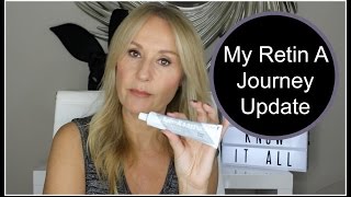 My Retin A Journey Update  Nadine Baggott [upl. by Irfan501]