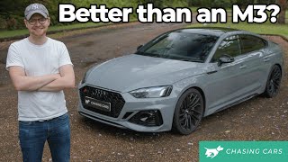 Audi RS5 Sportback 2022 review  why it beats C63 and M3 on our roads  Chasing Cars [upl. by Xenophon725]