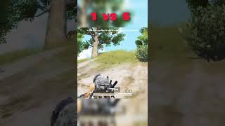 1 vs 5 BGMi pubg mobile bgmi pubgmobile 34 update [upl. by Cilo]