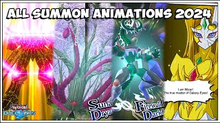 YuGiOh DUEL LINKS  All Summon Animations 2024 Japanese Voices JPEN [upl. by Goulet]