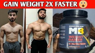 Muscleblaze Weight Gainer Review  Gain weight fast [upl. by Jeanette490]