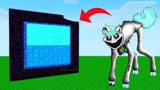 CARA MEMBUAT PORTAL CRAFTYCORN Poppy playtime  MINECRAFT [upl. by Anikal]