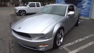 2009 Iacocca Edition Mustang test drive at Laguna Classic Cars Laguna Beach Ca [upl. by Sama]