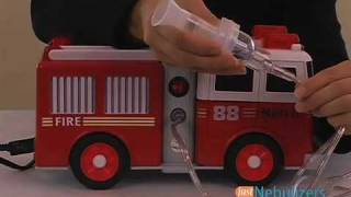 Just Nebulizers Medquip Fire Engine Nebulizer [upl. by Ynnad990]