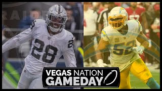 Raiders Seek Week 1 Revenge Over Chargers  Vegas Nation Gameday [upl. by Ynohtnanhoj]