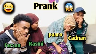 RASMI RAYS FARHAN YARE IYO ADNAN MODEl OO PRANK KU SAMEEYAY BAARO [upl. by Llibyc212]