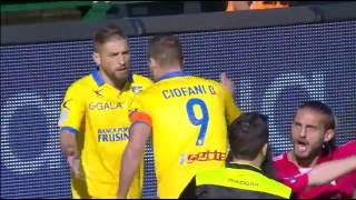 HIGHLIGHTS FROSINONEBARI 31 9a GIORNATA SERIE B 20162017 [upl. by Marlyn]