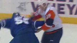 Andre Deveaux vs Tim Jackman Dec 26 2008 [upl. by Dolloff658]