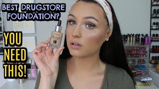 NEW Catrice Liquid HD Foundation  40 Warm Beige DemoReview [upl. by Omik381]