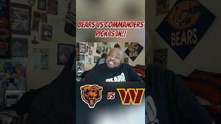 Bears vs Commanders Week 8 Pick Is In NFL [upl. by Einnaoj575]