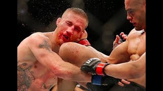 Eddie Alvarez VS Justin Gaethje KO UFC 218  HD [upl. by Feliza]