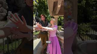 RealLife Rapunzel and Flynn Rider Look Stunning 😮shorts [upl. by Dionis276]