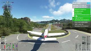 Landing at St Barts with Daher TBM 930 [upl. by Lisbeth467]