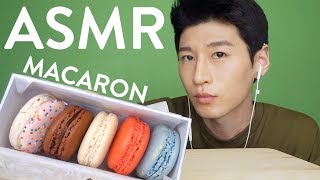 ASMR Eating Macarons NO TALKING  SOFT  CRUNCHY EATING SOUNDS [upl. by Sisely645]