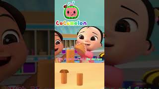 Lets Build a Tower Shorts  CoComelon Nursery Rhymes and Kids Songs [upl. by Tamarra387]