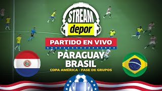 PARAGUAY 1  4 BRASIL POSTPARTIDO RESUMEN Y GOLES  COPA AMÉRICA 2024 [upl. by Sitra]